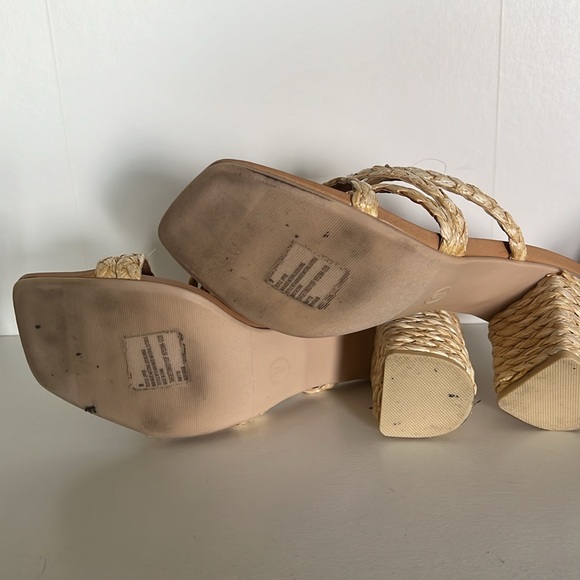 Espadrille block heel sandal - Picture 4 of 4